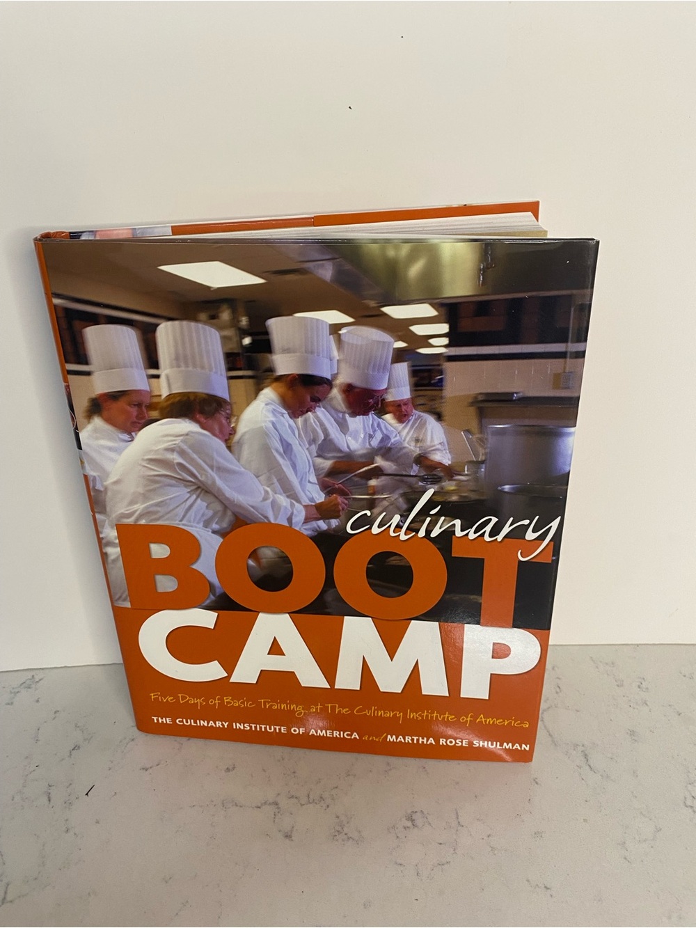 Culinary Boot Camp Cookbook - Orange Cover